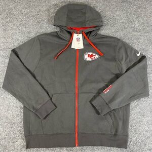 Nike Kansas City Chiefs Prime Time Club Full Zip Mens XL Hoodie Jacket NWT